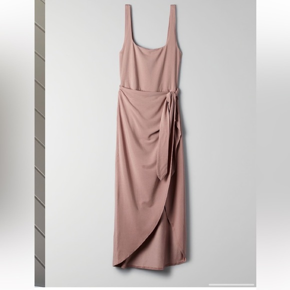 🆕 NWT! Wilfred Free - Saturn Dress - Dusty Mauve - Size Large - Picture 5 of 9